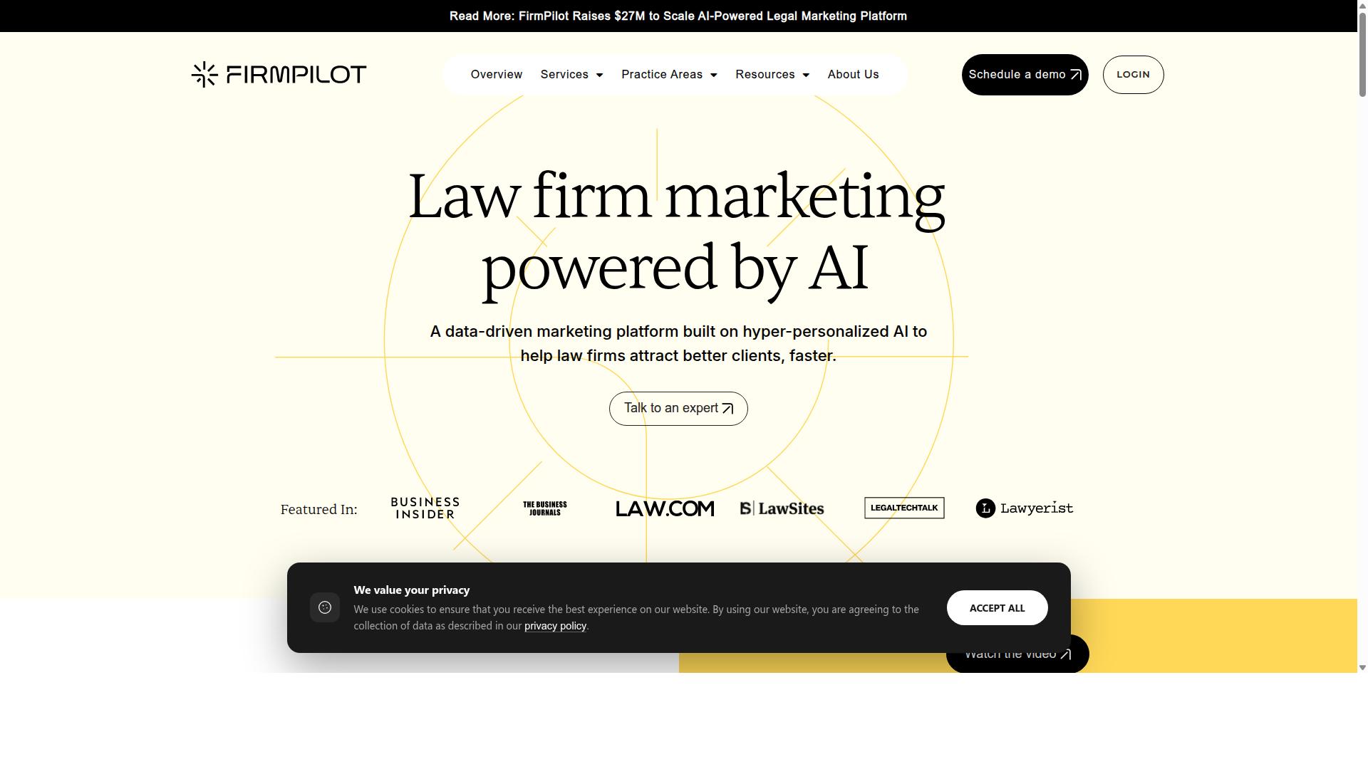 FirmPilot AI website