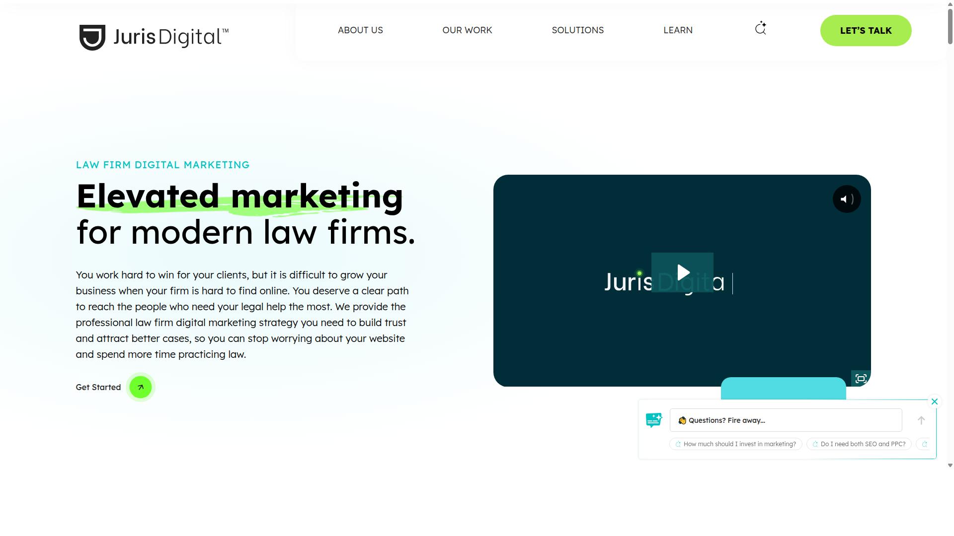 Juris Digital website